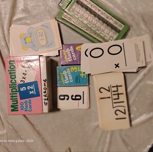 Learning flash cards